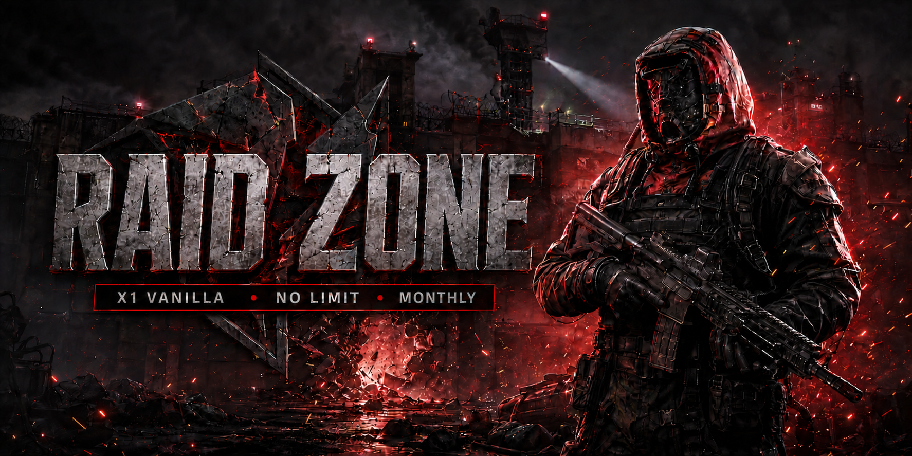 RAID ZONE | VANILLA | NO LIMIT | Monthly 09.09